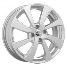 КиК Kia Rio X-Line (КС893) 6x16 PCD4x100 ET49 DIA 54.1  Silver